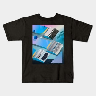 Keyboards Outrun Kids T-Shirt